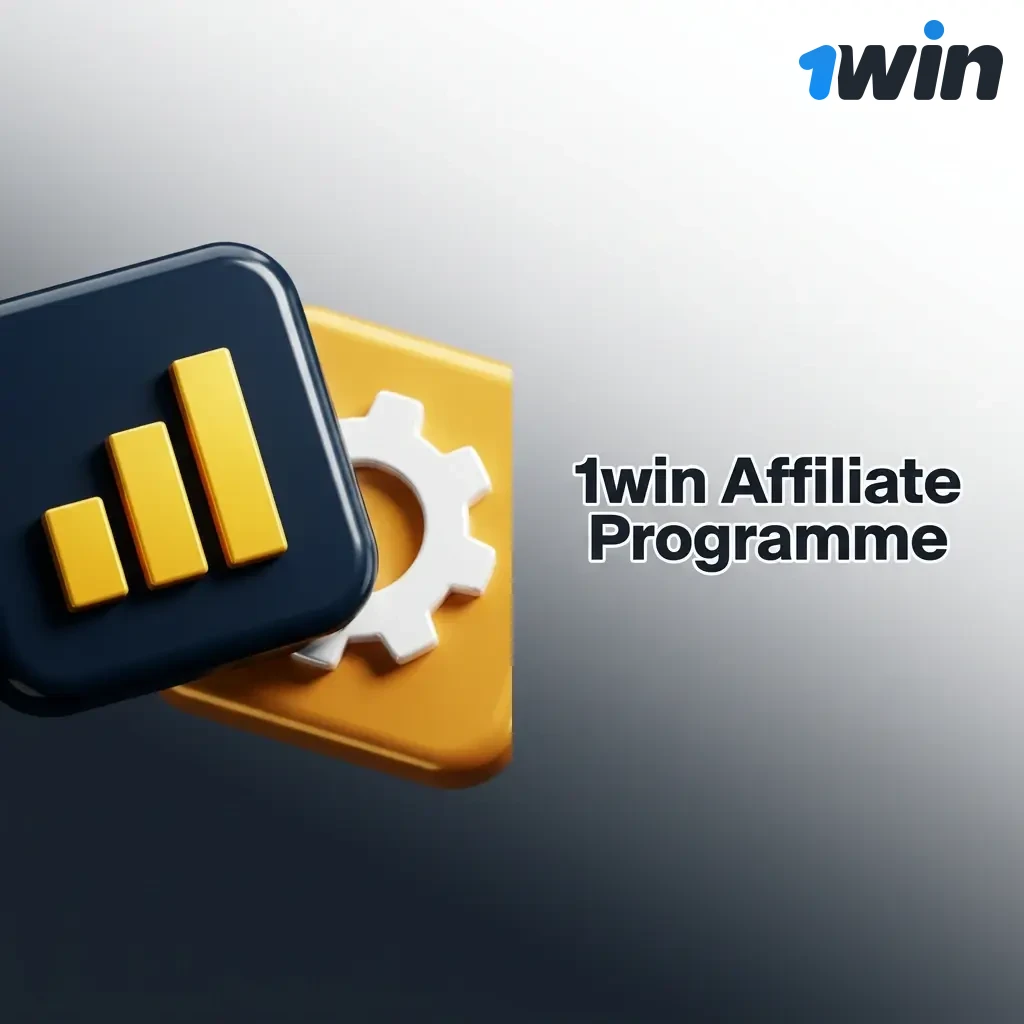1win affiliate programme dashboard showing revenue share, CPA deals, and real-time tracking for partners earning in INR and crypto