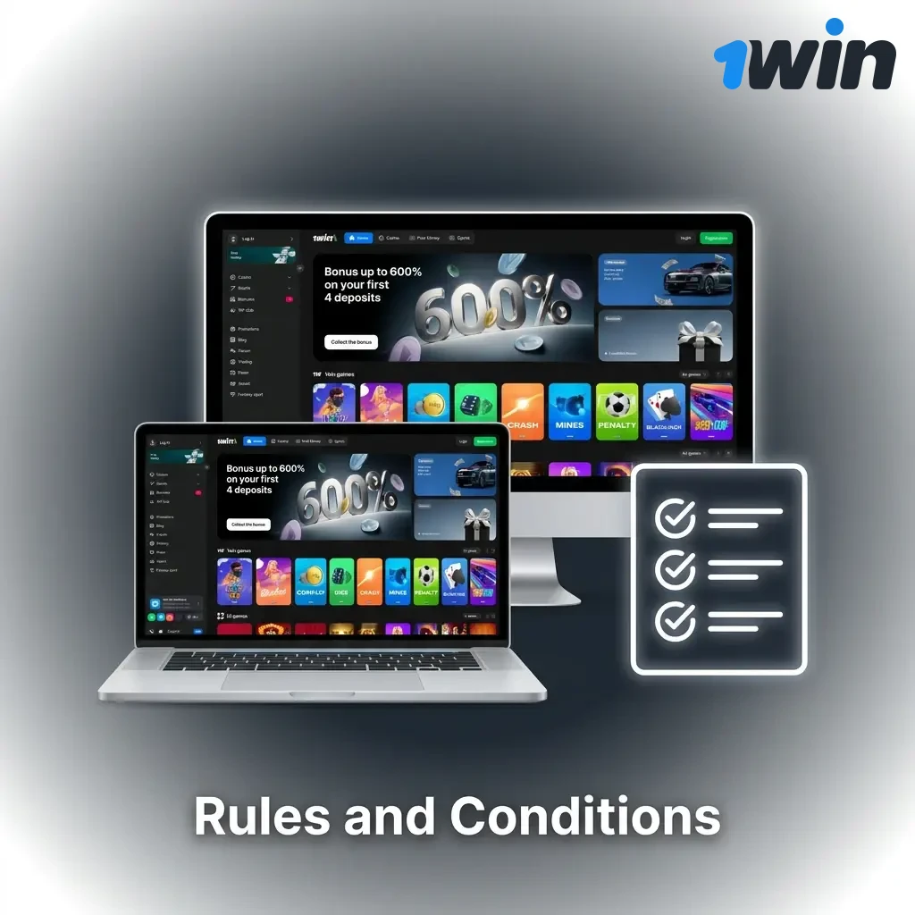 1win betting platform rules for Indian players covering age requirements, KYC verification, bonus wagering, and prohibited activities