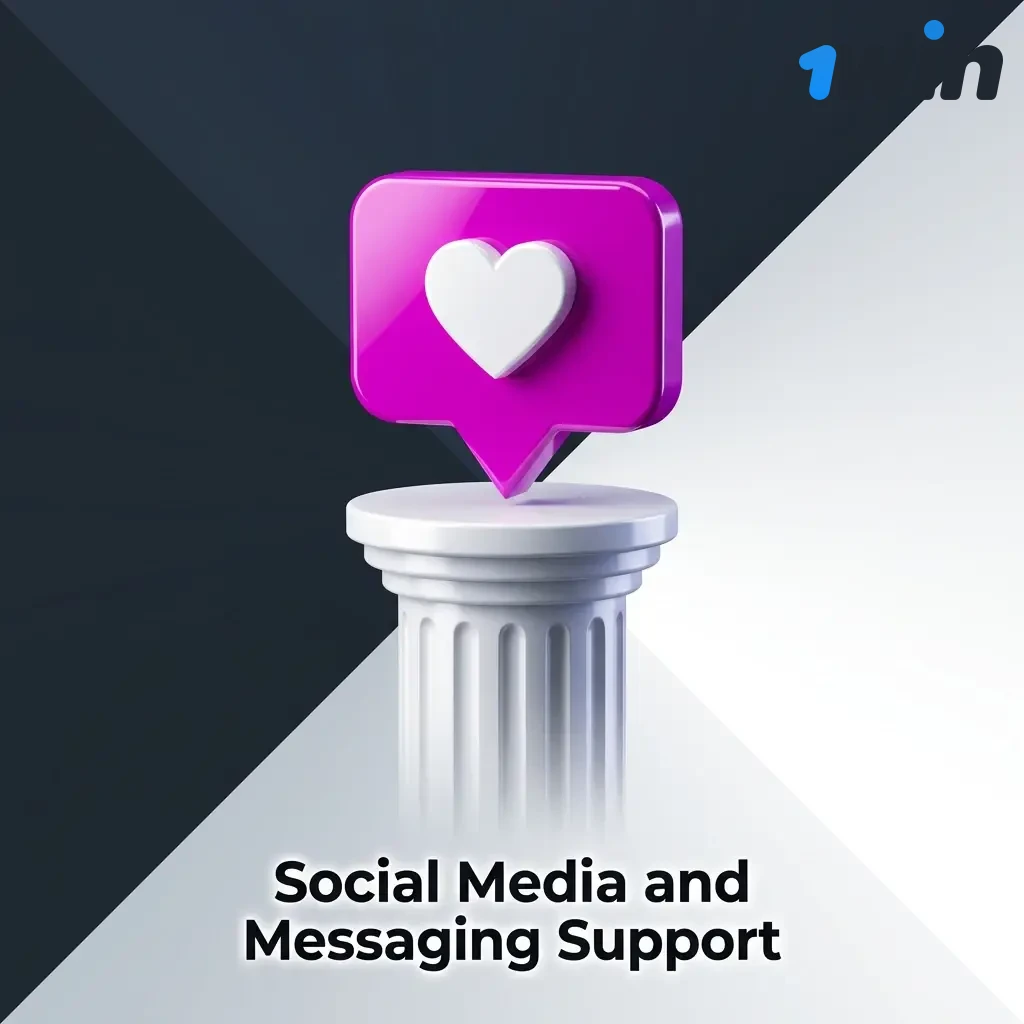 1win social media and messaging support via Telegram, WhatsApp, Facebook, and Twitter for customer queries in India