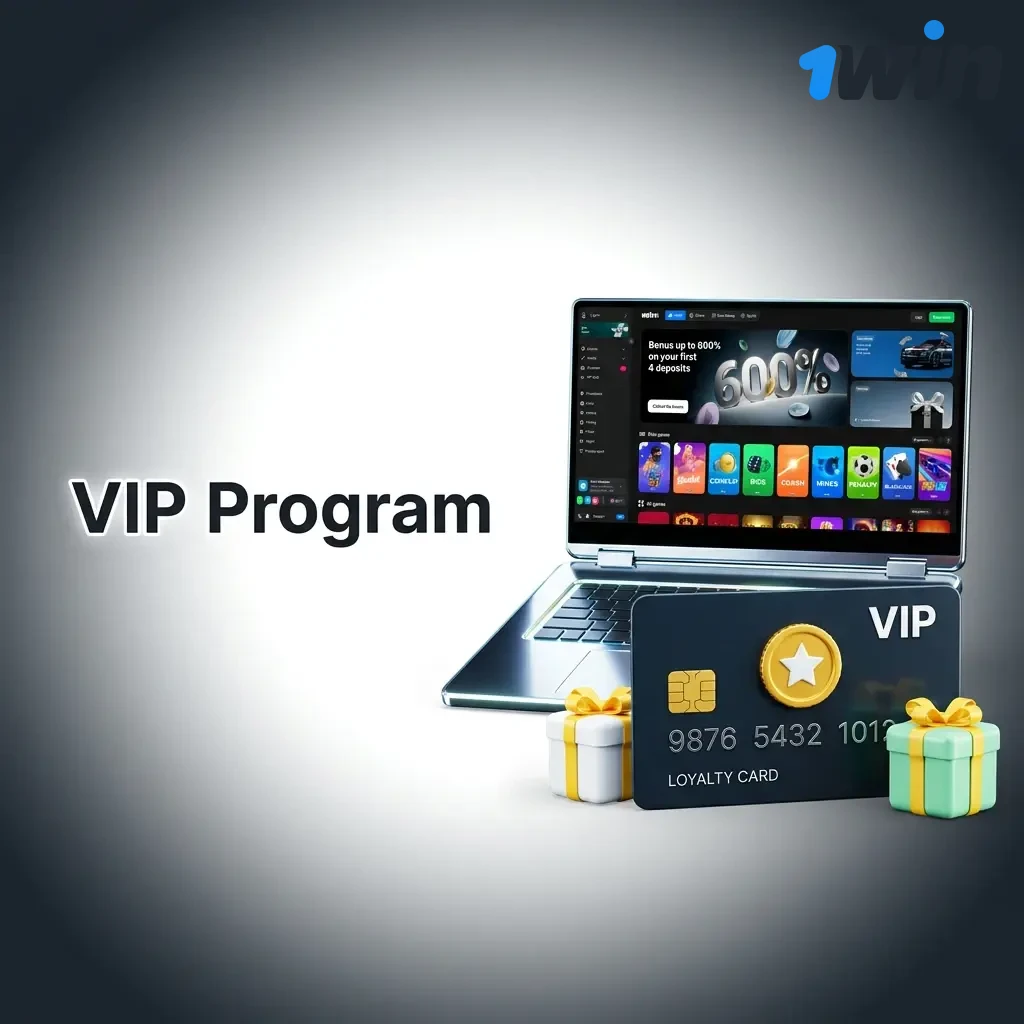 1win VIP loyalty programme tiers showing exclusive perks, cashback rewards, and premium benefits for consistent players