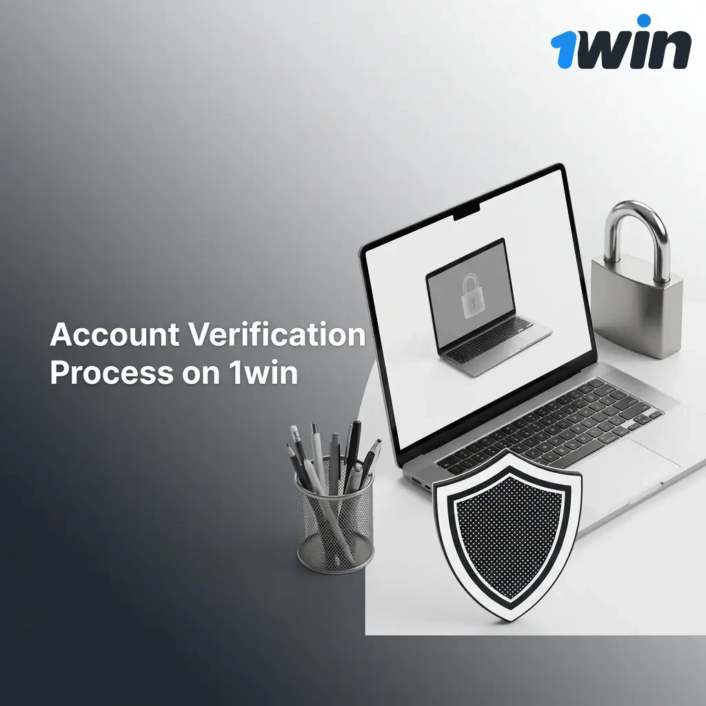 1win account verification process for Indian players showing steps to submit Aadhaar, PAN card or passport documents